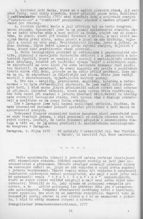Ekumenick prohlen o marinsk ct (Zaragoza 1979), s. 24