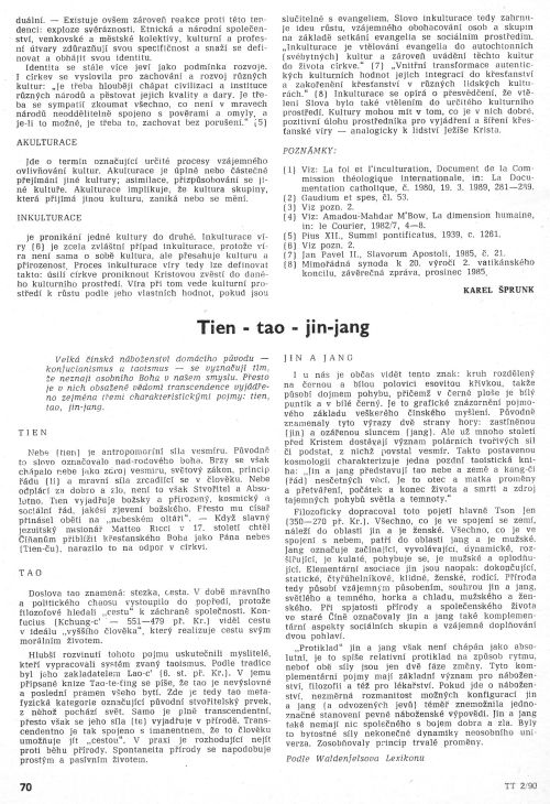 Tien - tao - jin-jang, s. 70