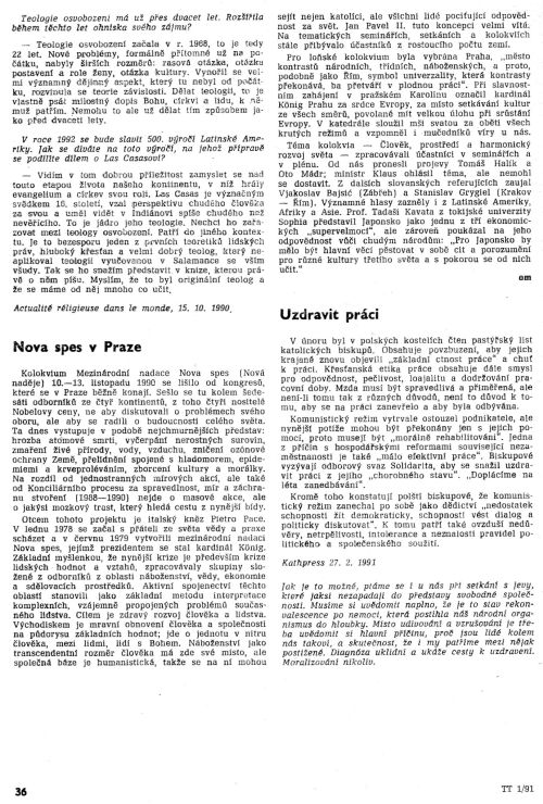 Otec teologie osvobození - Nova spes, s. 36 Otec teologie osvobození - Nova spes, s. 36