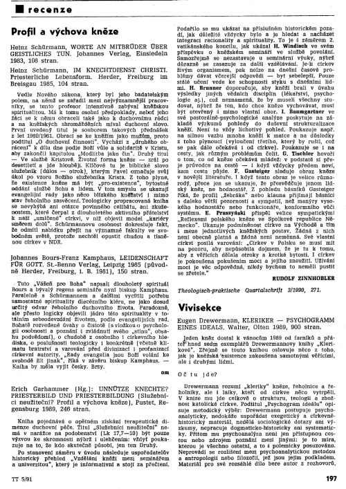 Profil knze -- Vivisekce -- Ze Zvonu, s. 197