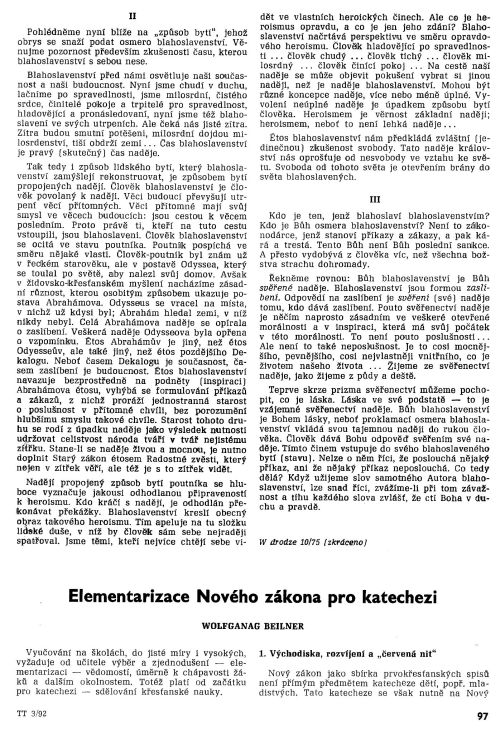 Elementarizace Novho zkona pro katechezi, s. 97