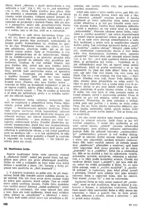 Duchoví četba Písma svatého, s. 102 Duchoví četba Písma svatého, s. 102