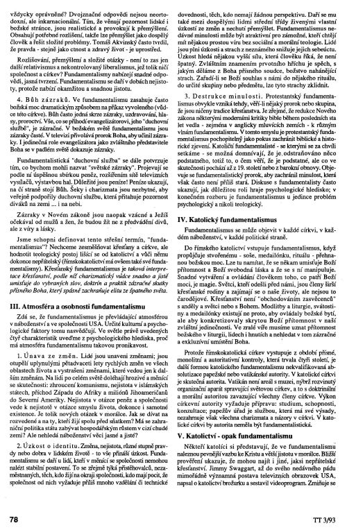 Fundamentalizmus v katolickm tisku, s. 78