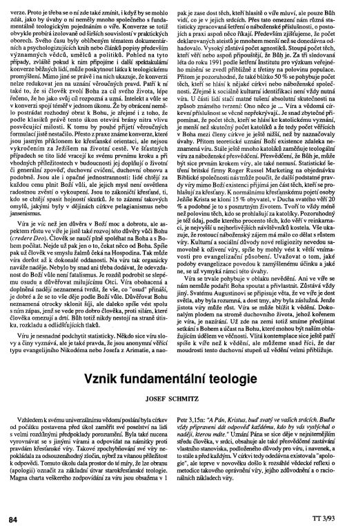 Vznik fundematln teologie, s. 84