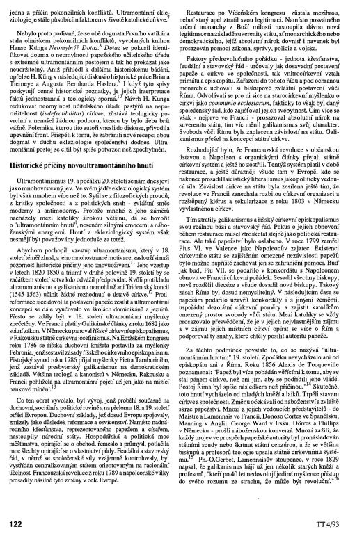 Ultramodernismus a ekleziologie, s. 122