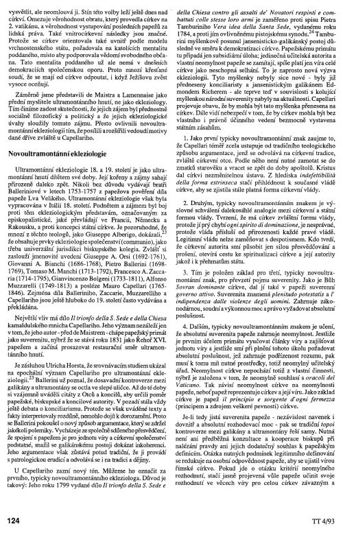 Ultramodernismus a ekleziologie, s. 124 Ultramodernismus a ekleziologie, s. 124