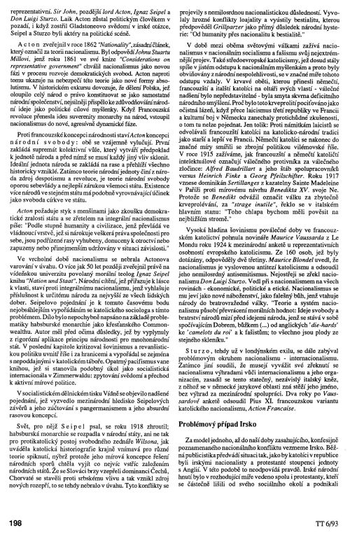 Církve a nacionalismus, s. 198 Církve a nacionalismus, s. 198