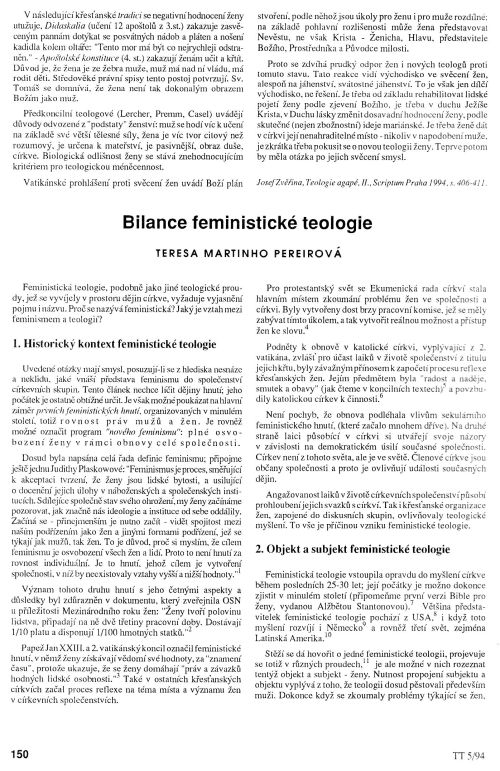 Feministick teologie, s. 150