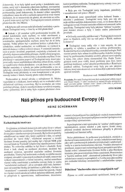 N pnos pro budoucnost Evropy (4), s. 206