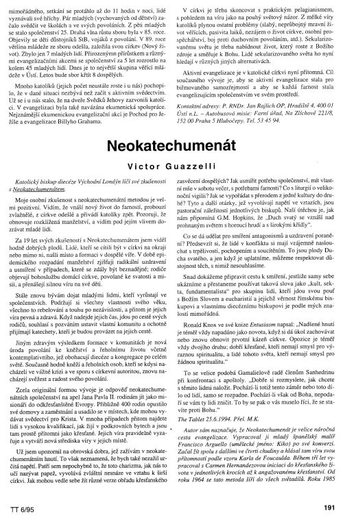 Neokatechument, s. 191