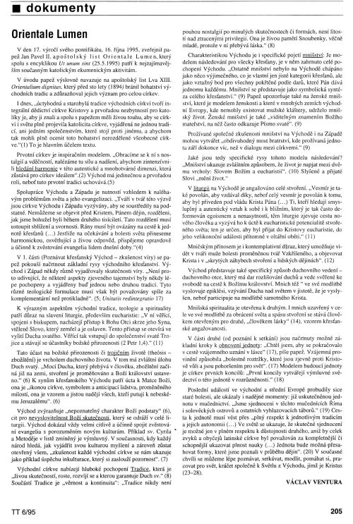 Orientale Lumen (V. Ventura), s. 205 Orientale Lumen (V. Ventura), s. 205