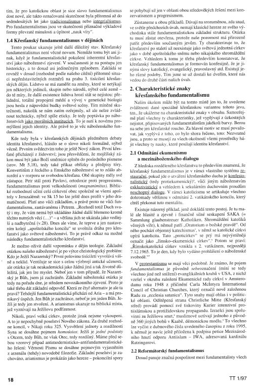Křesťanský fundamentalismus (1), s. 18 Křesťanský fundamentalismus (1), s. 18
