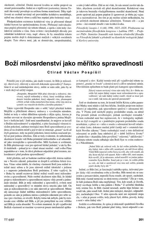 Bo milosrdenstv jako mtko spravedlnosti, s. 201