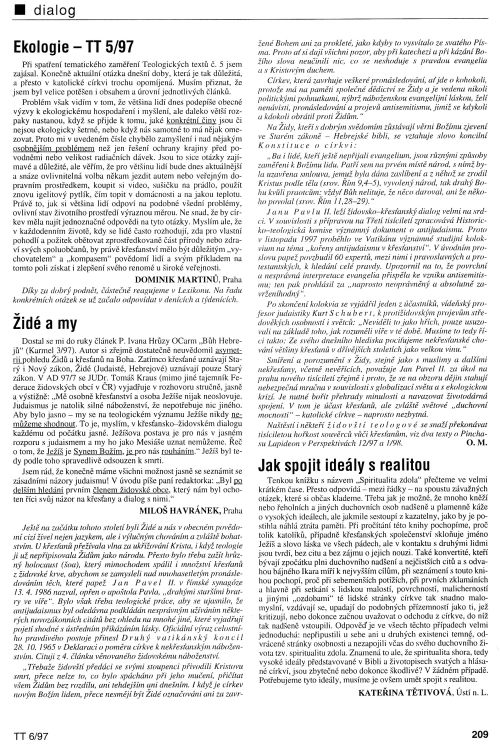 Ekologie - TT 5/97, s. 209