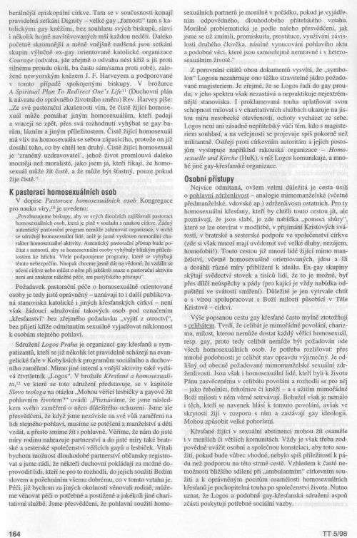 Homosexuální osoby v církvi, s. 164 Homosexuální osoby v církvi, s. 164