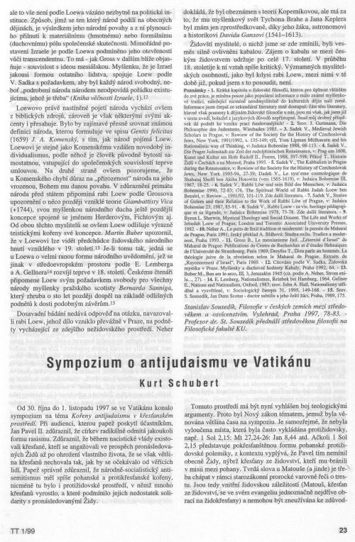 Sympozium o antijudaismu ve Vatiknu, s. 23