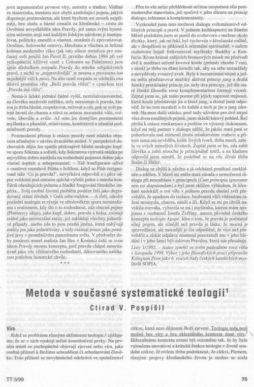 Metoda vsouasn systematick teologii, s. 75