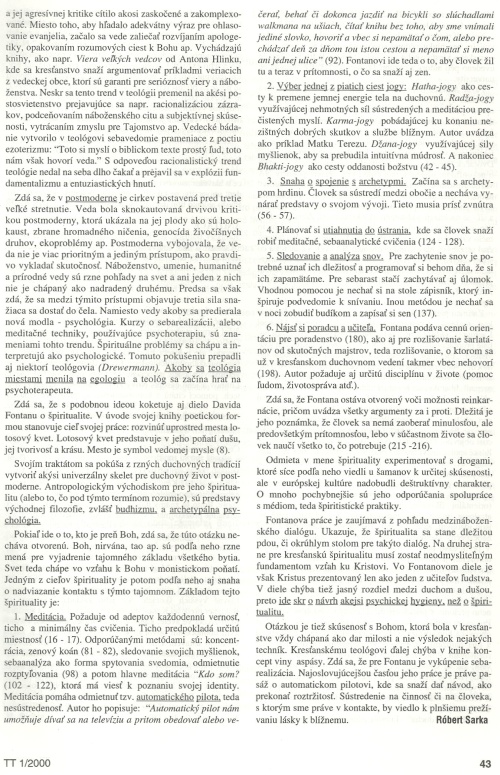 David Fontana: Cesty ducha v modernm svt, s. 43