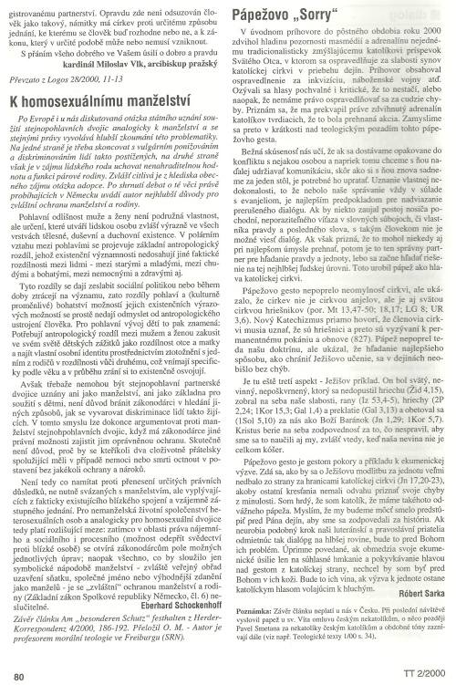 Korespondence o homosexualit, s. 80